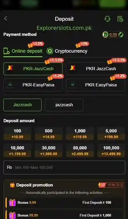 5R Game - Deposit - explorerslots.com.pk