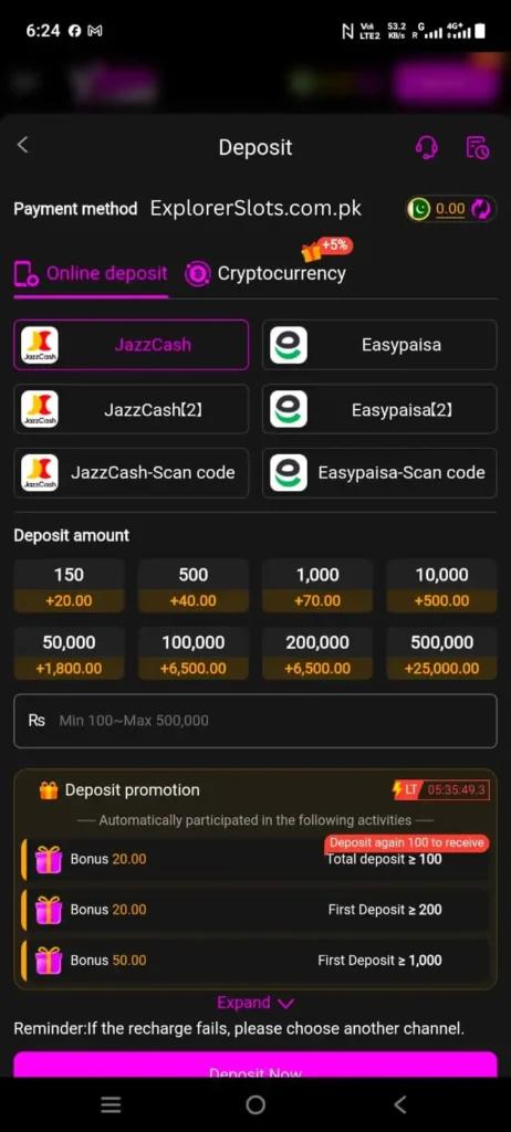 Y333 Game Download - Deposit - explorerslots.com.pk