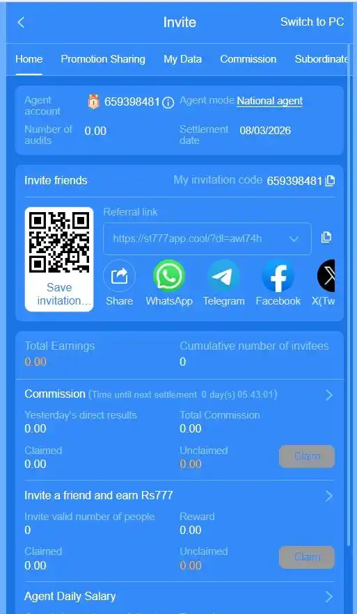 ST777 Game Download - Referral - explorerslots.com.pk